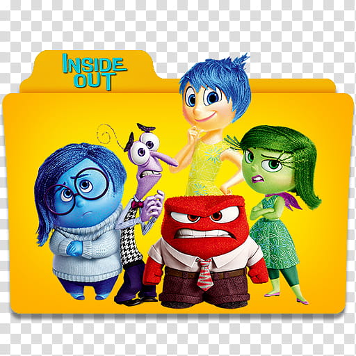  Movie Folder Icon Pack, Inside Out () transparent background PNG clipart