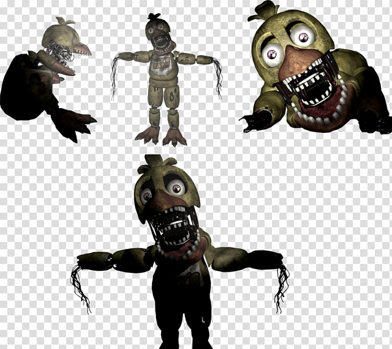 Withered Chica Stuck In Vent, HD Png Download , Transparent Png Image -  PNGitem