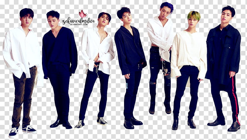 iKON New Kids Continue, men's group transparent background PNG clipart