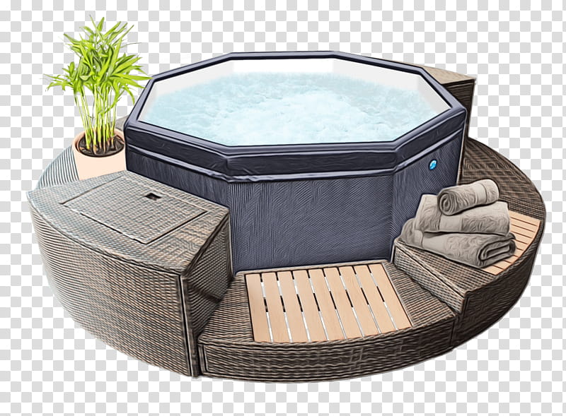 jacuzzi jacuzzi water feature, Watercolor, Paint, Wet Ink transparent background PNG clipart