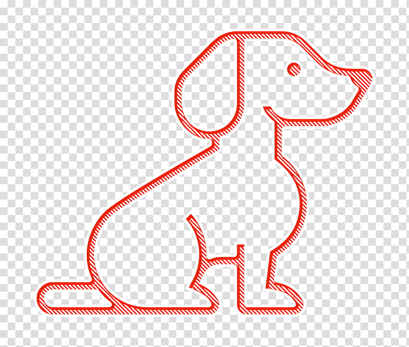 Miscellaneous icon Dog icon, Line Art, Dachshund, Sporting Group, Tail transparent background PNG clipart