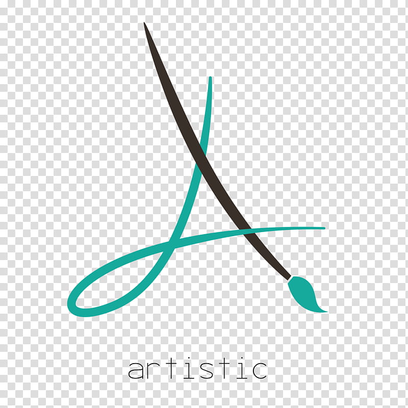 Artistic A type Logos For Sale, green and black Artistic logo transparent background PNG clipart