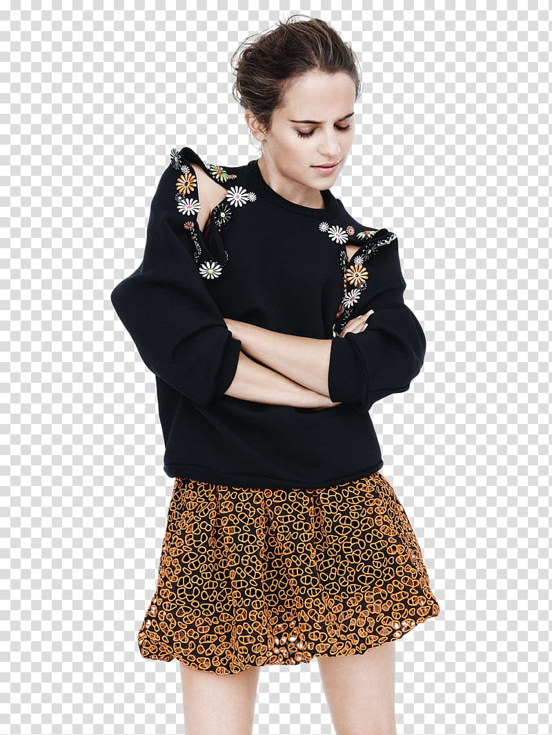 Alicia Vikander, AV_ transparent background PNG clipart