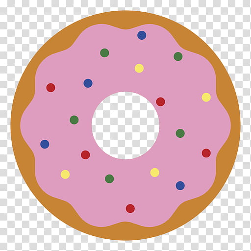 Pink Circle, Pink M, Doughnut, Ciambella, Baked Goods, Food, Pastry, Glaze transparent background PNG clipart