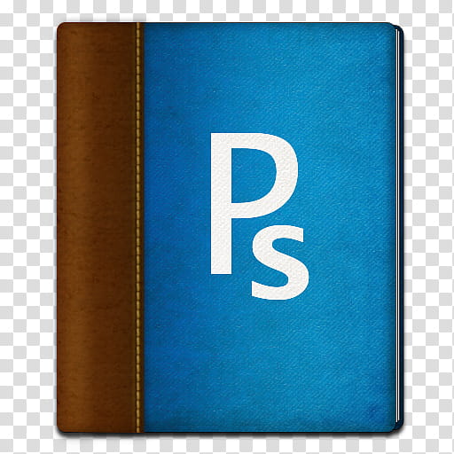 shop Book icon, PSbook, blue and brown book transparent background PNG clipart