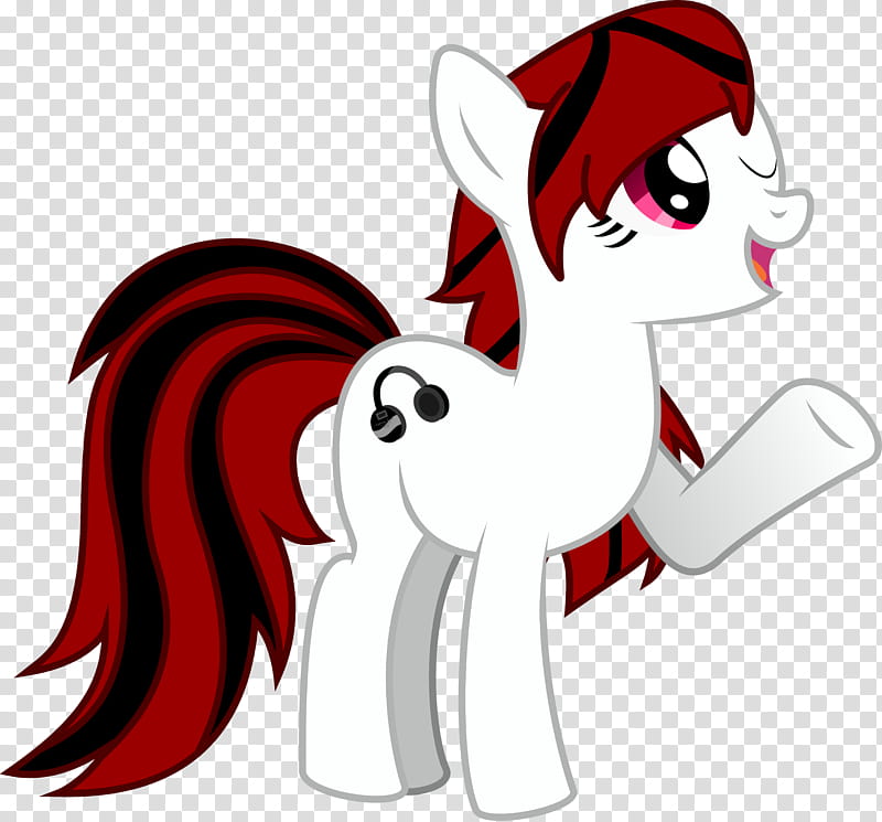 loud Speaker request, white and red My Little Pony character illustration transparent background PNG clipart