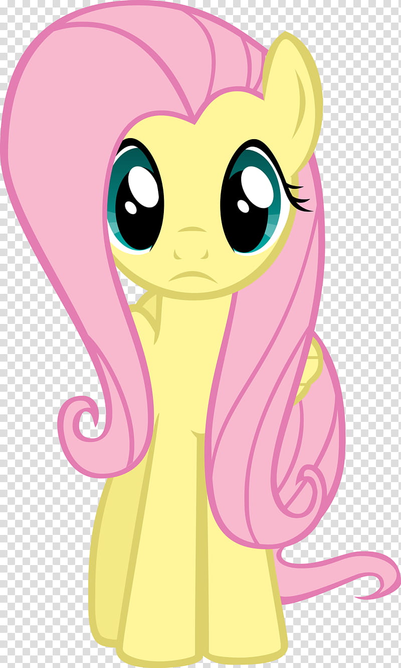 My Little Pony, pink and yellow little pony illustration transparent background PNG clipart