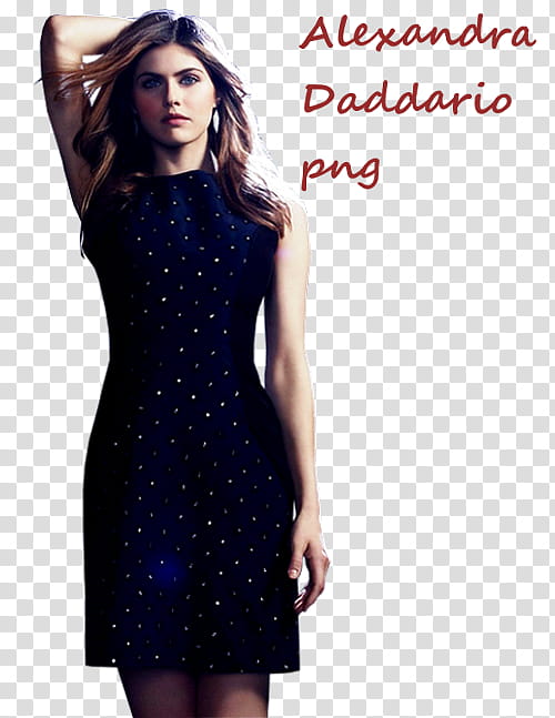 Alexandra Daddario  transparent background PNG clipart