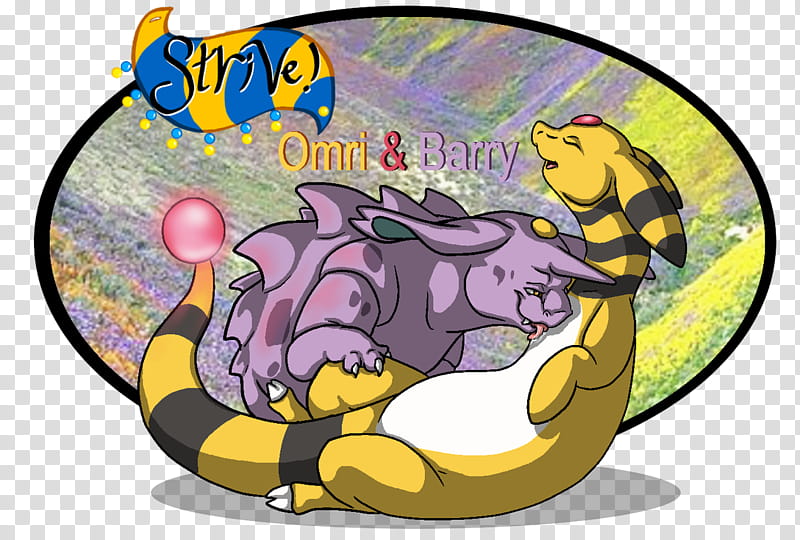 Strive!: Omri and Barry transparent background PNG clipart