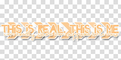 textos, This is real this is me text overlay transparent background PNG clipart
