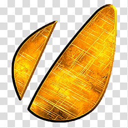 Yello Scratchet Metal Icons Part , envato-logo- transparent background PNG clipart
