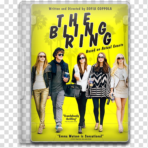 Movie Icon Mega , The Bling Ring, The Bling Ring case transparent background PNG clipart