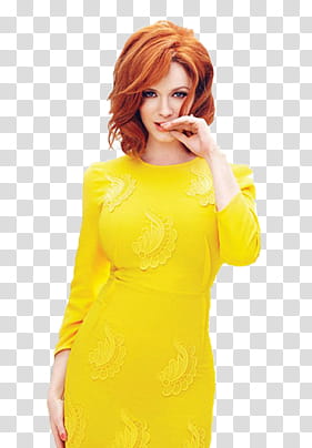 Christina Hendricks transparent background PNG clipart