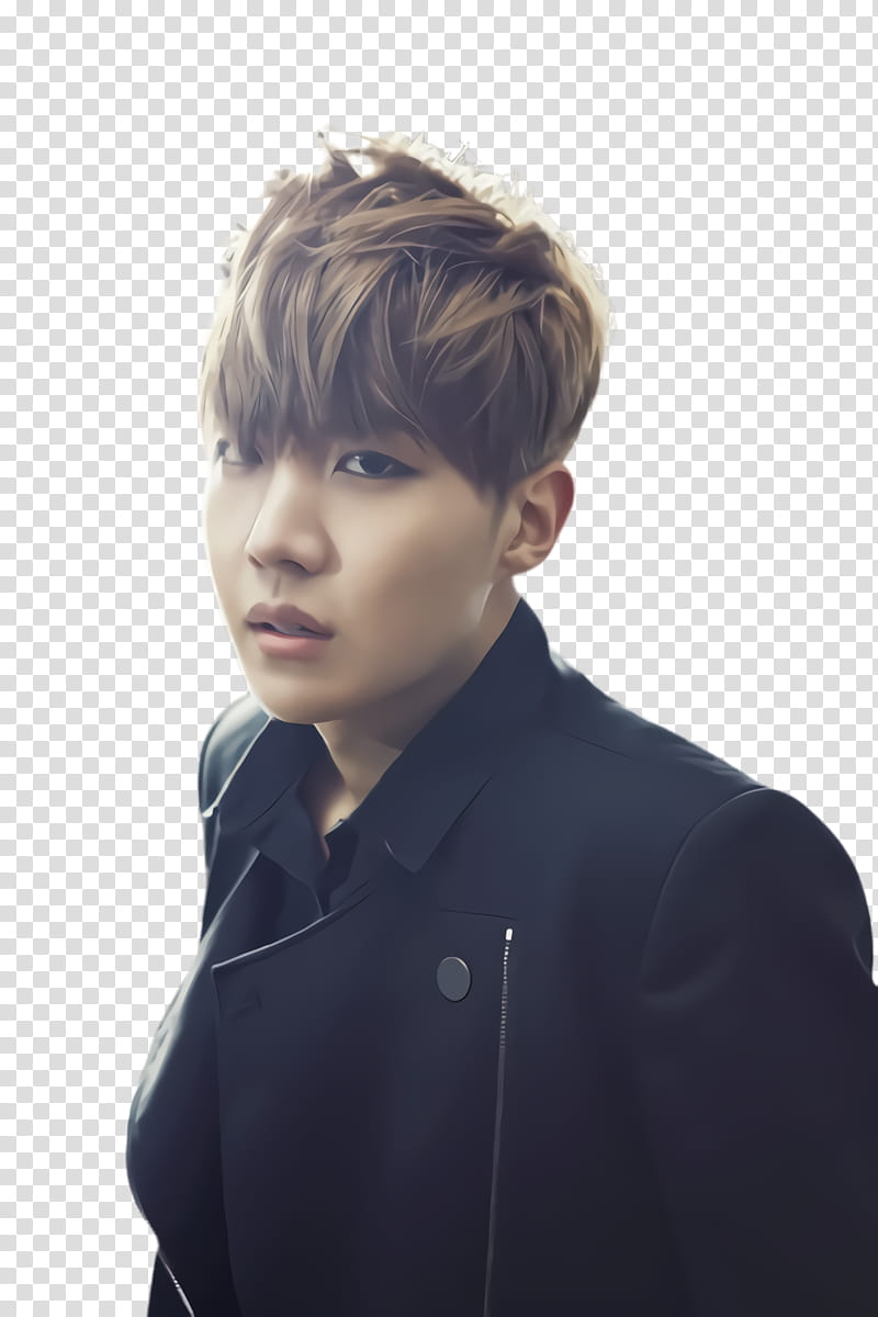 BTS J Hope, JHope, Black Hair, Bangs, Hair Coloring, Brown Hair, Long Hair, Face transparent background PNG clipart