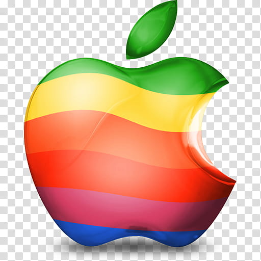 Fruity Apples, multicolored Apple logo illustration transparent background PNG clipart