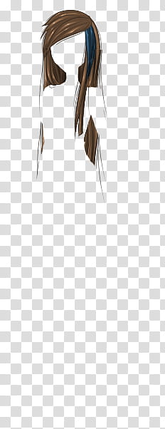 Bases Y Ropa de Sucrette Actualizado, brown hair piece anime illustration  transparent background PNG clipart