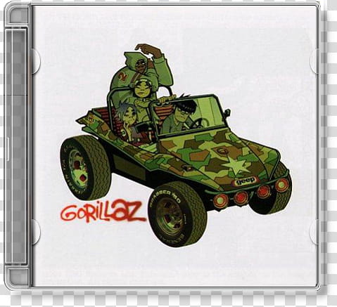 Album Cover Icons, gorillaz, Gorillaz jewel ase transparent background PNG clipart