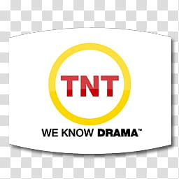 Cinema dock icons, TNT, TNT we know drama text transparent background PNG clipart