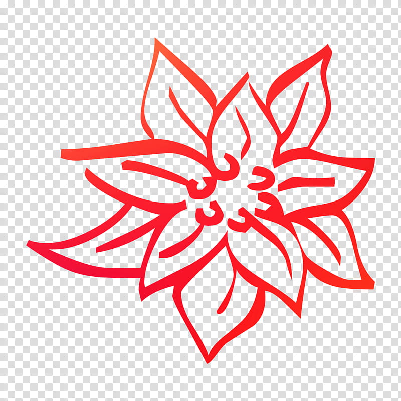 Flower Line Art, Leaf, Tree, Plants, Nativity Of Jesus, Red, Petal, Symmetry transparent background PNG clipart
