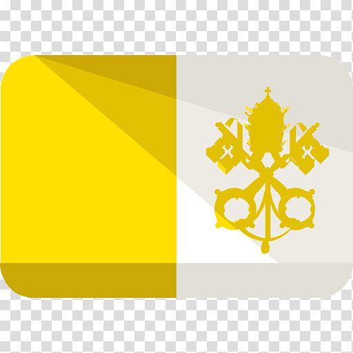 Flag, Vatican City, Rubber Stamping, Rome, Craft, National Flag, Religion, Yellow transparent background PNG clipart