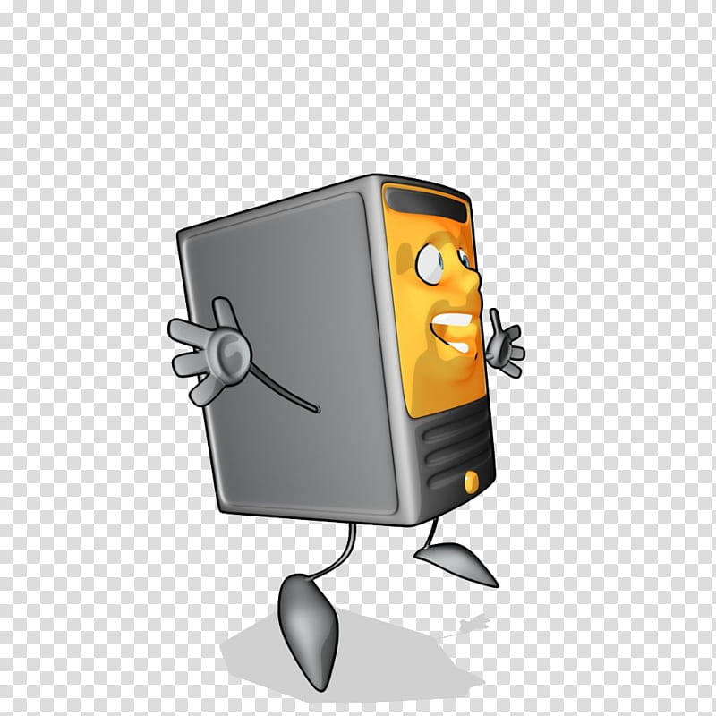 Computer Cases Housings Toaster, Computer Cases Housings, Cartoon, Drawing, Desktop Computers, Computer Monitors, Comics, Technology transparent background PNG clipart