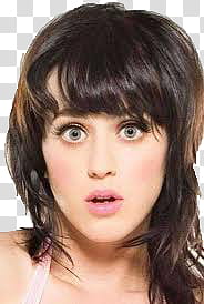 shock face of Katy Perry transparent background PNG clipart