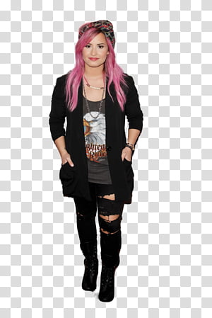DEMI LOVATO, 2 transparent background PNG clipart thumbnail