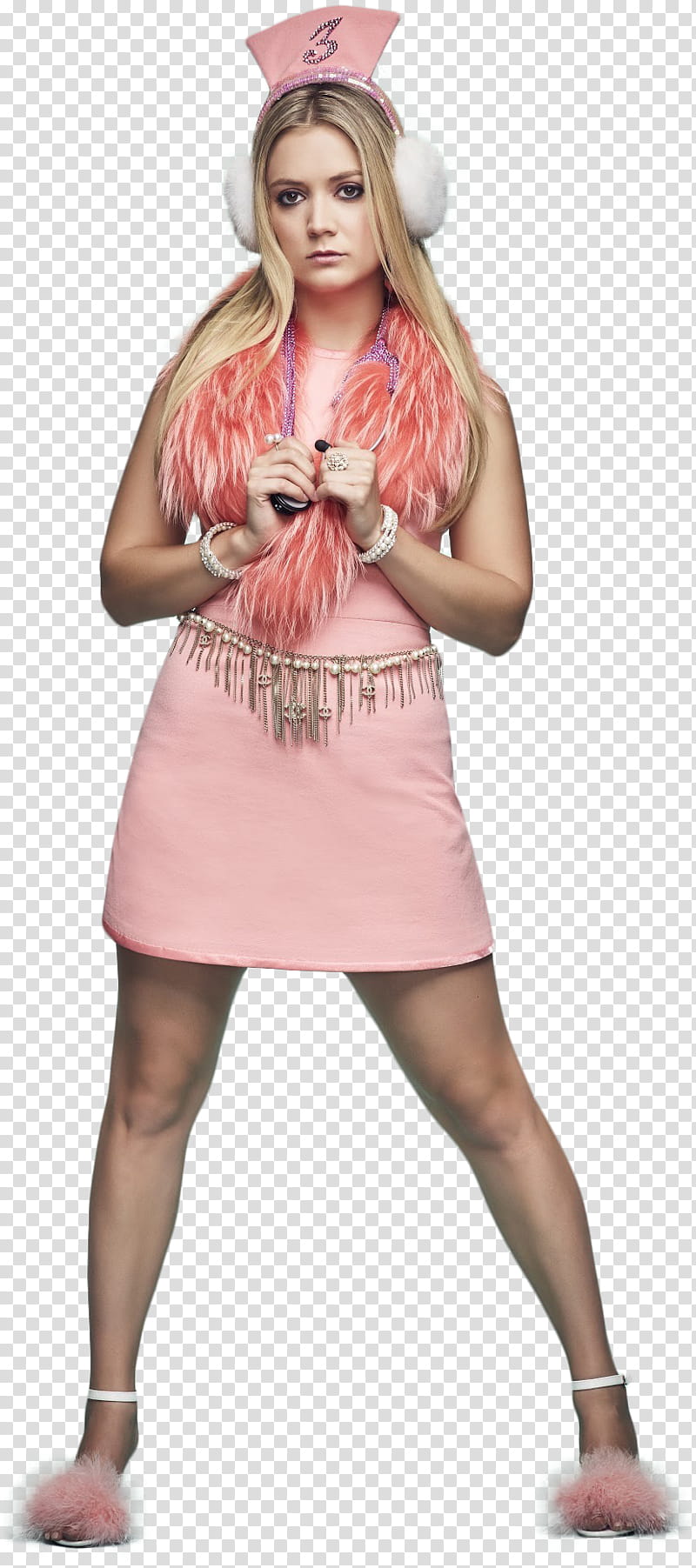 Scream Queens Billie Lourd as Chanel  transparent background PNG clipart