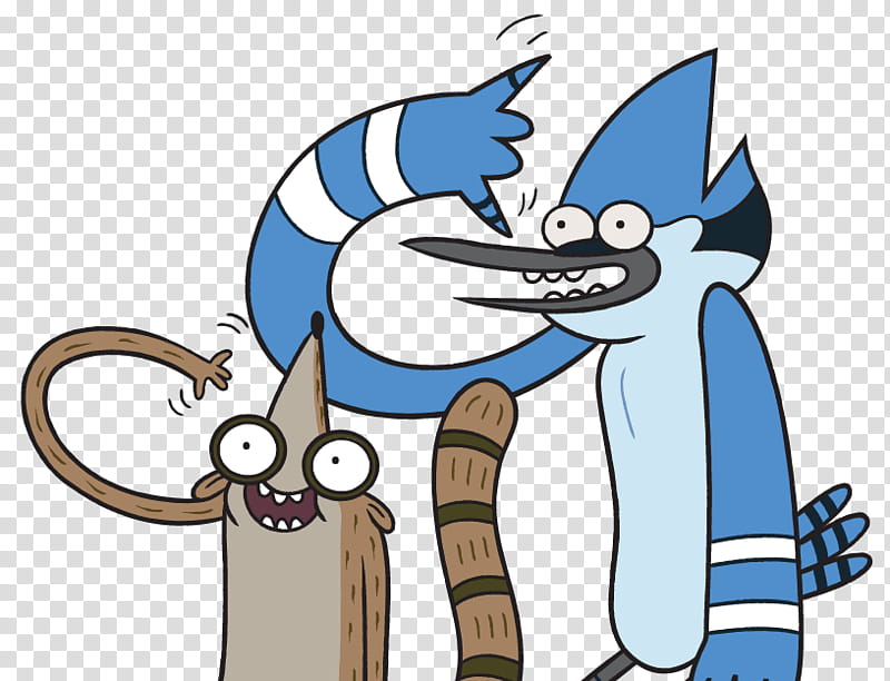 Network, Mordecai, Regular Show, Cartoon Network, Vexy, Rigby, Television, Drawing transparent background PNG clipart