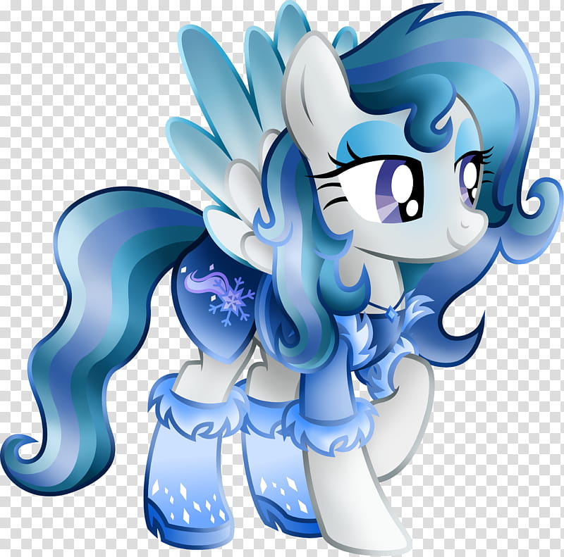 Request for Ice Dreams Ice Dreams casual clothes, white and blue My Little Pony character transparent background PNG clipart