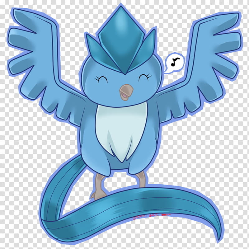 Articuno, Drawing, Zapdos, Cartoon transparent background PNG clipart