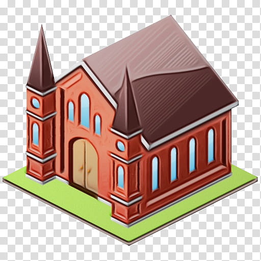 property house parish roof place of worship, Watercolor, Paint, Wet Ink, Church, Building, Architecture, Steeple transparent background PNG clipart