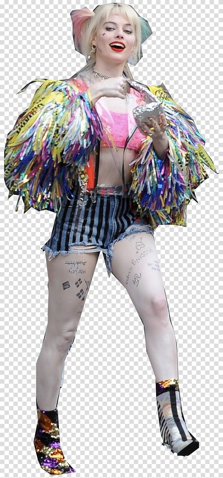 Harley Quinn Bird of Prey transparent background PNG clipart