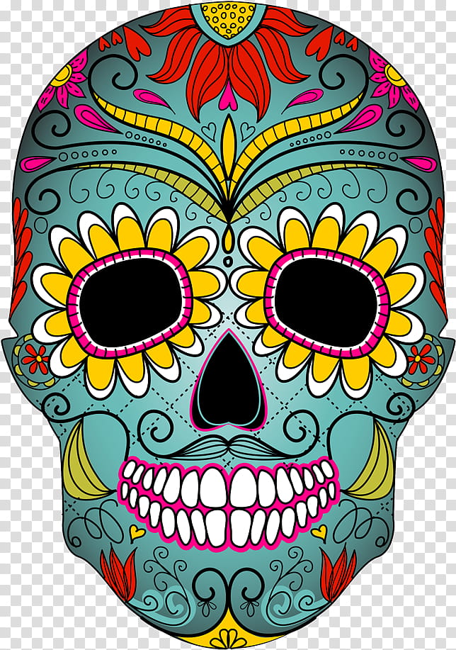 Day Of The Dead Skull, Calavera, Calaca, Death, Skull Art, Mexican Cuisine, Drawing, La Calavera Catrina transparent background PNG clipart