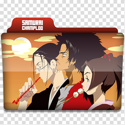 Windows TV Series Folders S T, Samurai Champlod folder icon transparent background PNG clipart