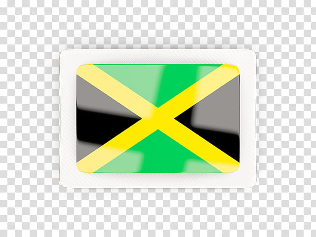 Flag, Jamaica, Flag Of Jamaica, National Flag, Green, Yellow, Square, Rectangle transparent background PNG clipart