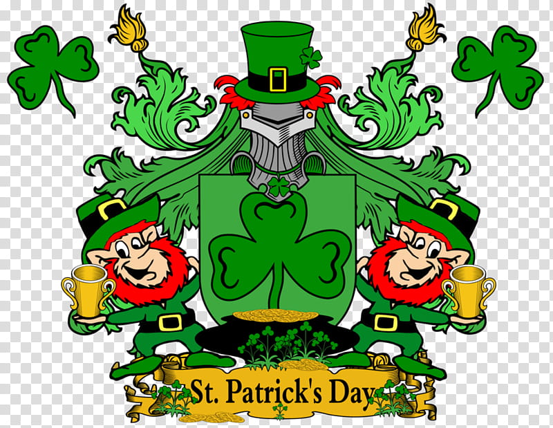 St. Patrick&#;s Day CoAs transparent background PNG clipart