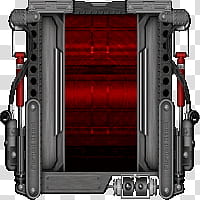 Mechanism Boot Screen for Windows , gray and red machine transparent background PNG clipart