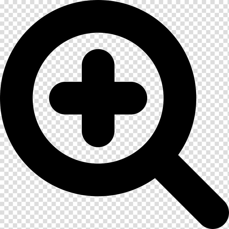 Magnifying Glass Logo, Zooming User Interface, Magnification, Magnifier, Zoom Lens, Symbol, Line, Cross transparent background PNG clipart