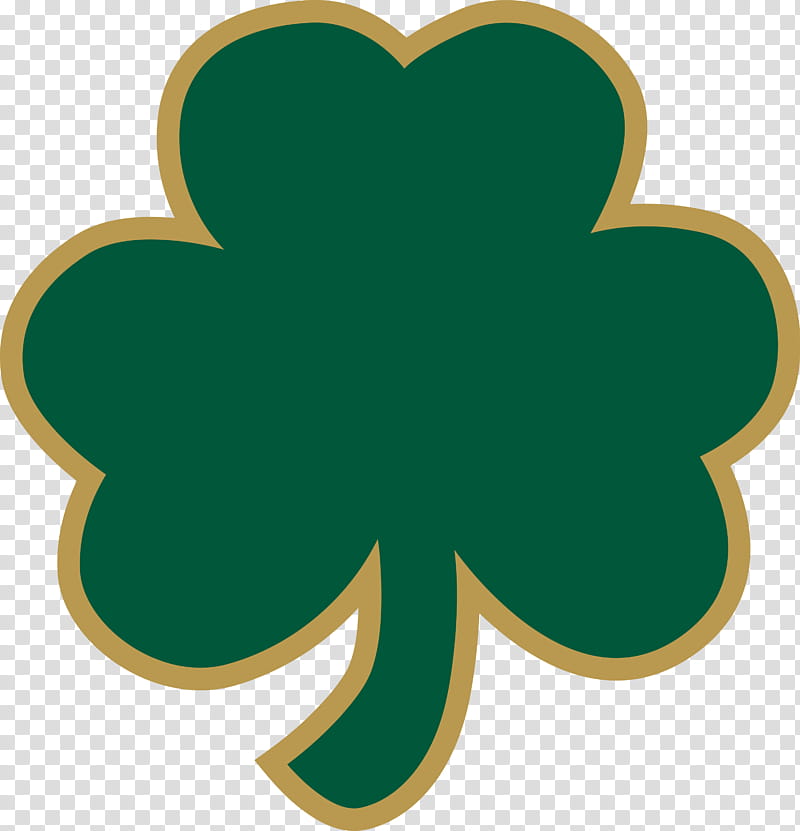 Saint Patricks Day, Shamrock, Fourleaf Clover, Notre Dame Fighting Irish Football, Drawing, Green, Symbol, Plant transparent background PNG clipart