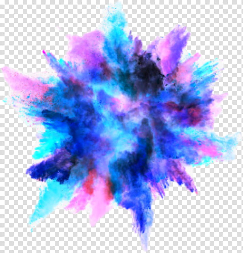 Cartoon Explosion, Dust Explosion, Powder, Color, Drawing, Watercolor Painting, Purple, Violet transparent background PNG clipart