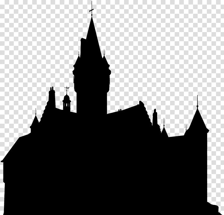 City Skyline Silhouette, Middle Ages, Facade, Medieval Architecture, Chateau M Restaurant, Steeple, Landmark, White transparent background PNG clipart