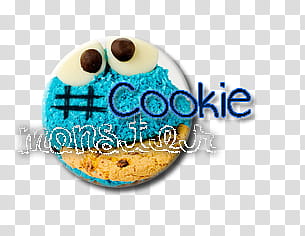 Texto CookieMonster Aliana transparent background PNG clipart