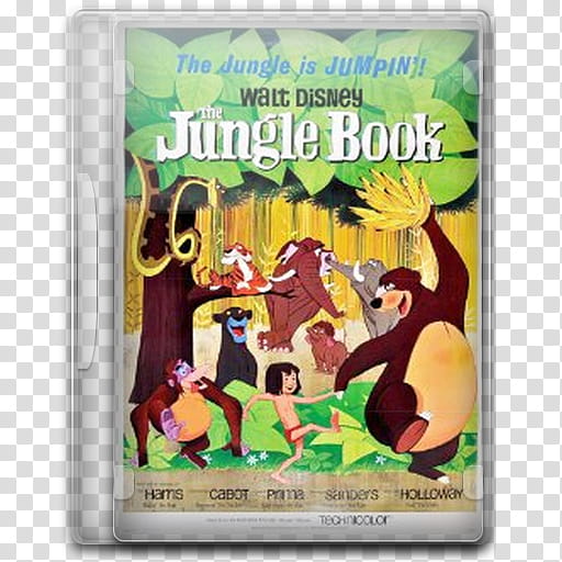 Classic Disney Collection , Jungle Book icon transparent background PNG clipart