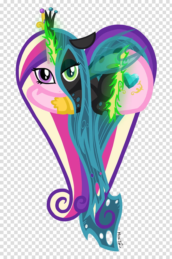 Chrysalis Cadance Heart  transparent background PNG clipart