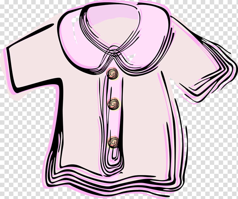 Pink, Tshirt, Sleeve, Shoulder, Dress, Collar, Uniform, Outerwear transparent background PNG clipart