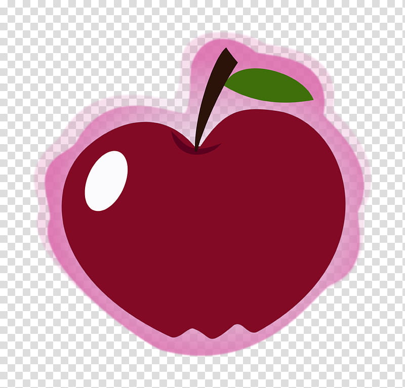 Super MLP Apple , red apple fruit transparent background PNG clipart