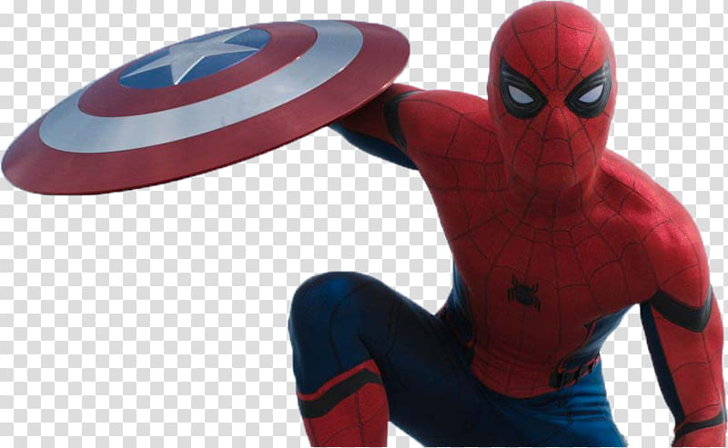 Spiderman (CIVIL WAR) transparent background PNG clipart