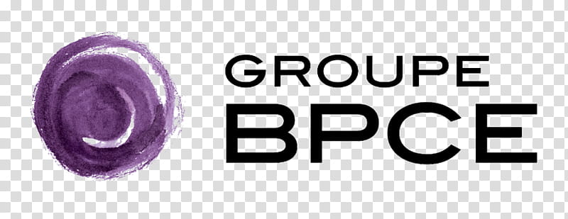Bank, Groupe Bpce, Logo, Text, Purple transparent background PNG clipart