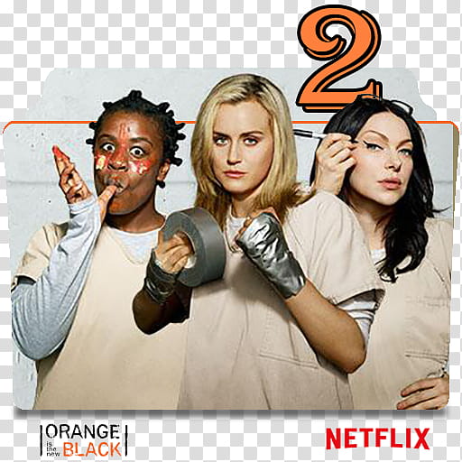 Orange Is The New Black series and season icons, Orange Is The New Black S ( transparent background PNG clipart